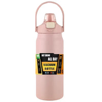 Outdoor Thermos Portable 304 Stainless Steel Thermal Mug Tumbler Vacuum Flasks Cold and Hot Sports Water Bottle with Straw