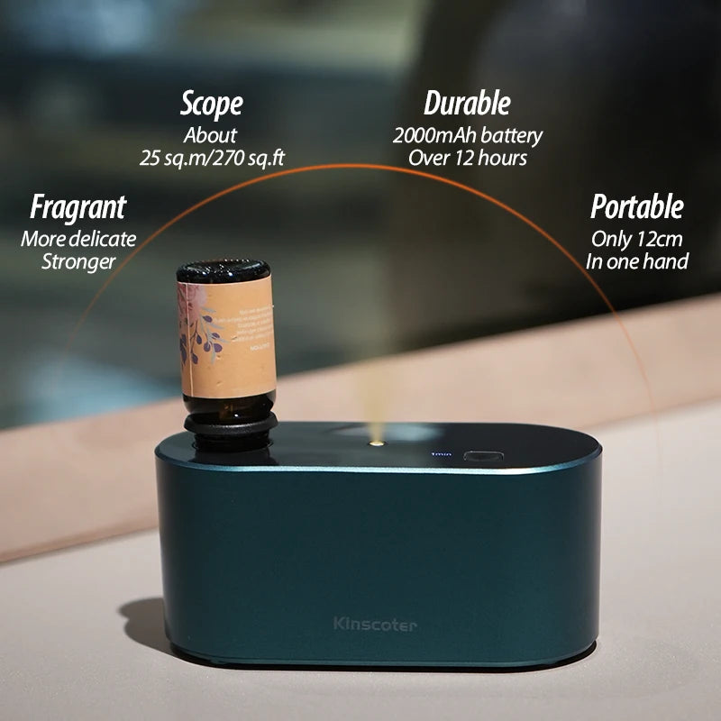 Portable Waterless Pure Aroma Nebulizer