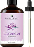 Lavender Essential Oil – Huge 4 Fl Oz – Essential Oil for Diffuser and Aromatherapy, Skin, Massage, Candle and Soap Making Fragrance